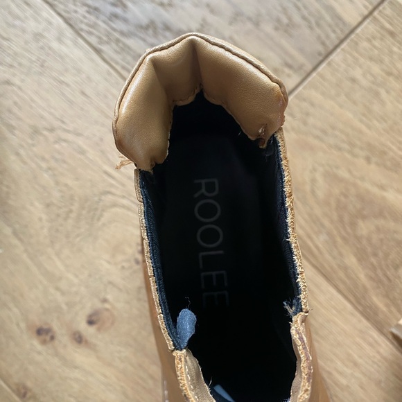 Roolee Tan Ankle Boots - Picture 4 of 4